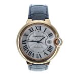 Cartier Ballon Bleu 18ct rose gold automatic gentleman's wristwatch, reference no. 2999, serial