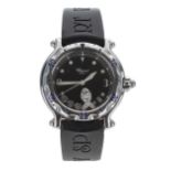 Chopard Happy Sport/Happy Fish stainless steel lady's wristwatch, reference no. 288347, serial no.