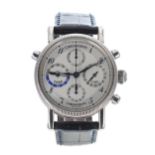 Chronoswiss Tora Chronograph automatic 18ct white gold gentleman's wristwatch, reference no. CH 7421