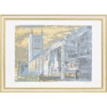 John Egerton Christmas Piper CH (1903 - 1992) - "Long Melford Church" signed artist proof, limited