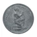 18th century anti-slavery token, 9.8gm, 33mm diameter