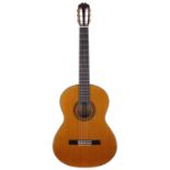 Alvarez by Kazuo Yairi CY118 classical guitar, made in Japan, ser. no. 6xxx6; Back and sides: