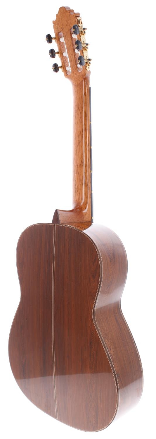 2013 Vicente Carrillo Herencia New Concept classical guitar, made in Spain; Back and sides: - Image 4 of 4