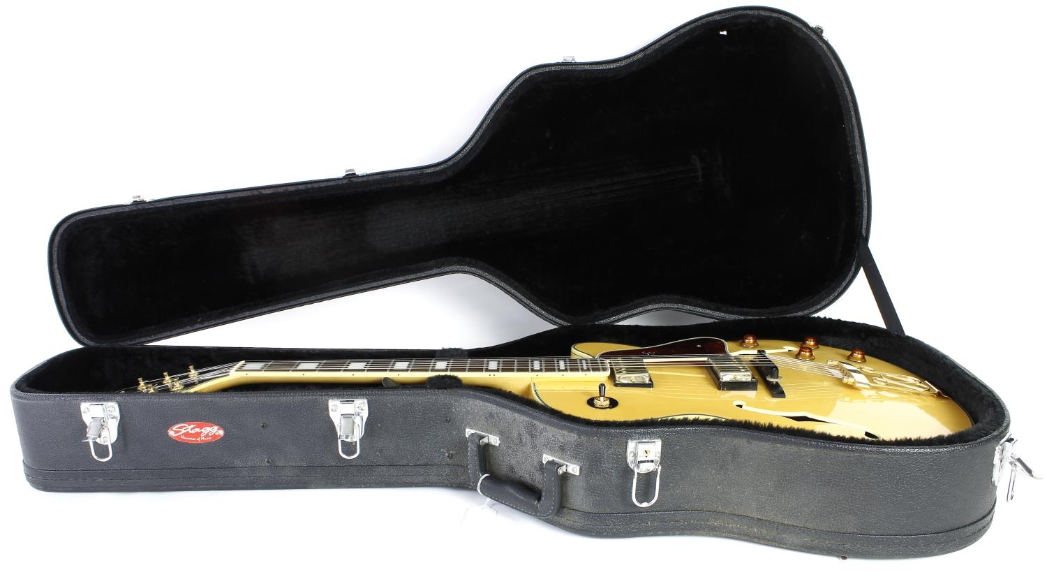 2001 Epiphone Emperor Joe Pass signature hollow body electric guitar, made in Korea, ser. no. - Image 3 of 3