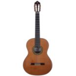 Alhambra 11P classical guitar, made in Spain; Back and sides: Indian rosewood, surface marks and