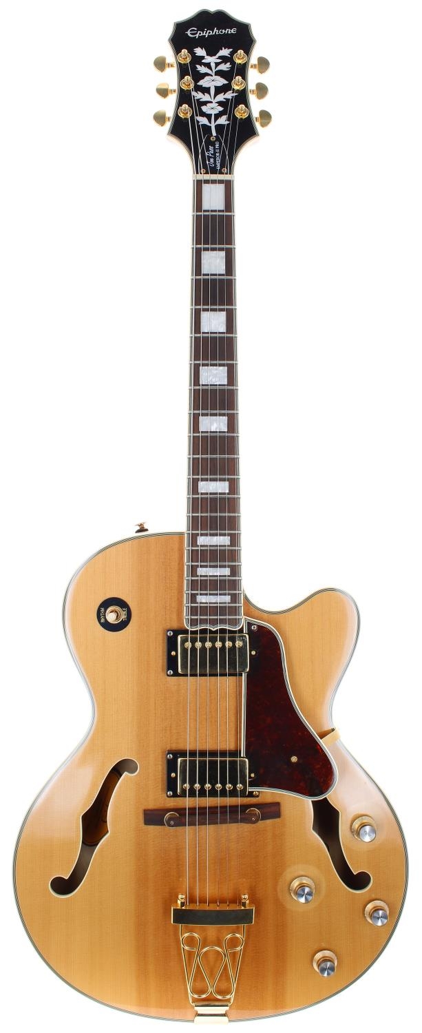 2015 Epiphone Joe Pass Emperor-II Pro hollow body electric guitar, made in Indonesia, ser. no.