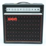 WEM Dominator Mk III guitar amplifier, made in England, circa 1976, ser. no. CW73956, fitted with