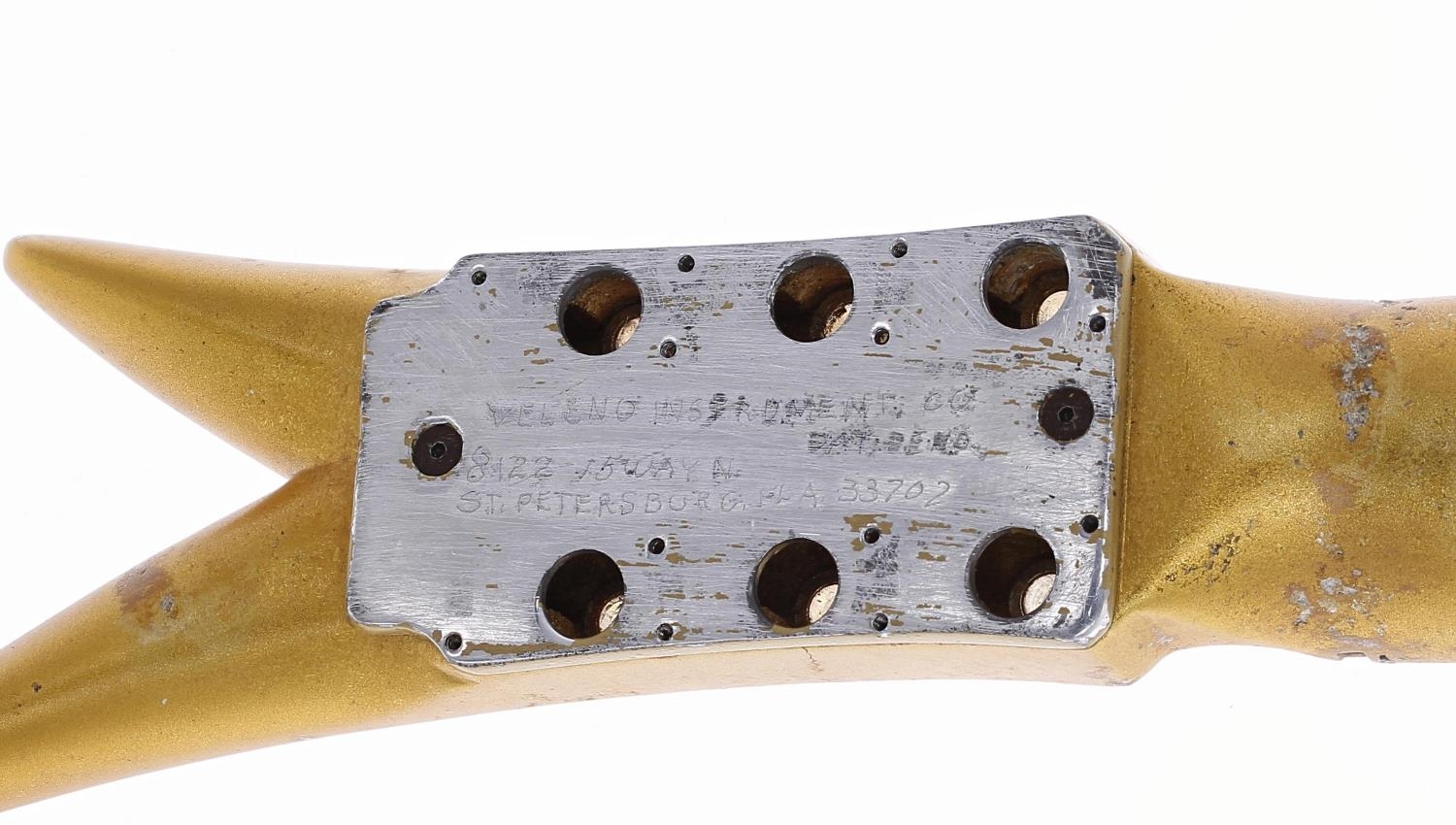 1970s John Veleno electric guitar, in need of extensive restoration, including original body, - Image 3 of 4