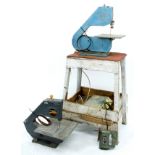 Tony Zemaitis - Tony's original Burgess electric band saw, bearing a 'Men at Work, D'Adarrio