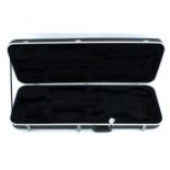 Ibanez electric guitar hard case, to fit both right-hand and left-hand Superstrat type electric