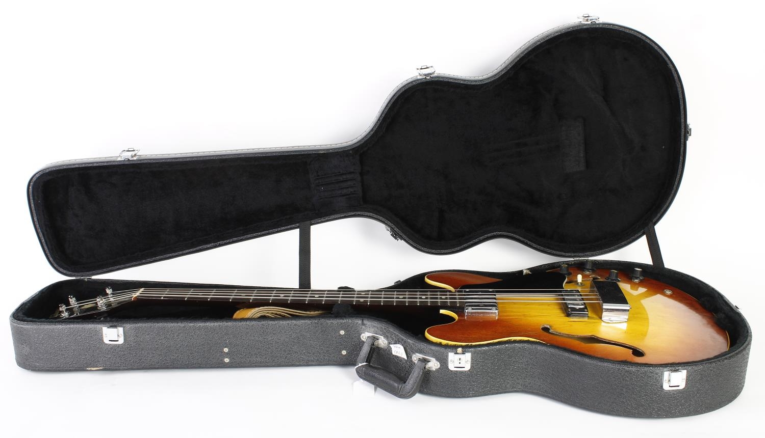 1971 Gibson EB-2D bass guitar, made in USA, ser. no. 6xxxx5; Body: amber burst finish, lacquer - Image 3 of 3