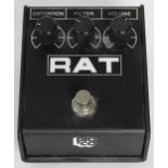 Pro Co Rat guitar pedal, ser. no. RT-355918