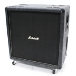 2010 Marshall VBC 412 4 x 12 bass guitar amplifier speaker cabinet, with dust cover