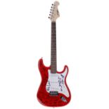 60s artists various - an autographed Johnny Brook electric guitar, signed by Mike Pender (The