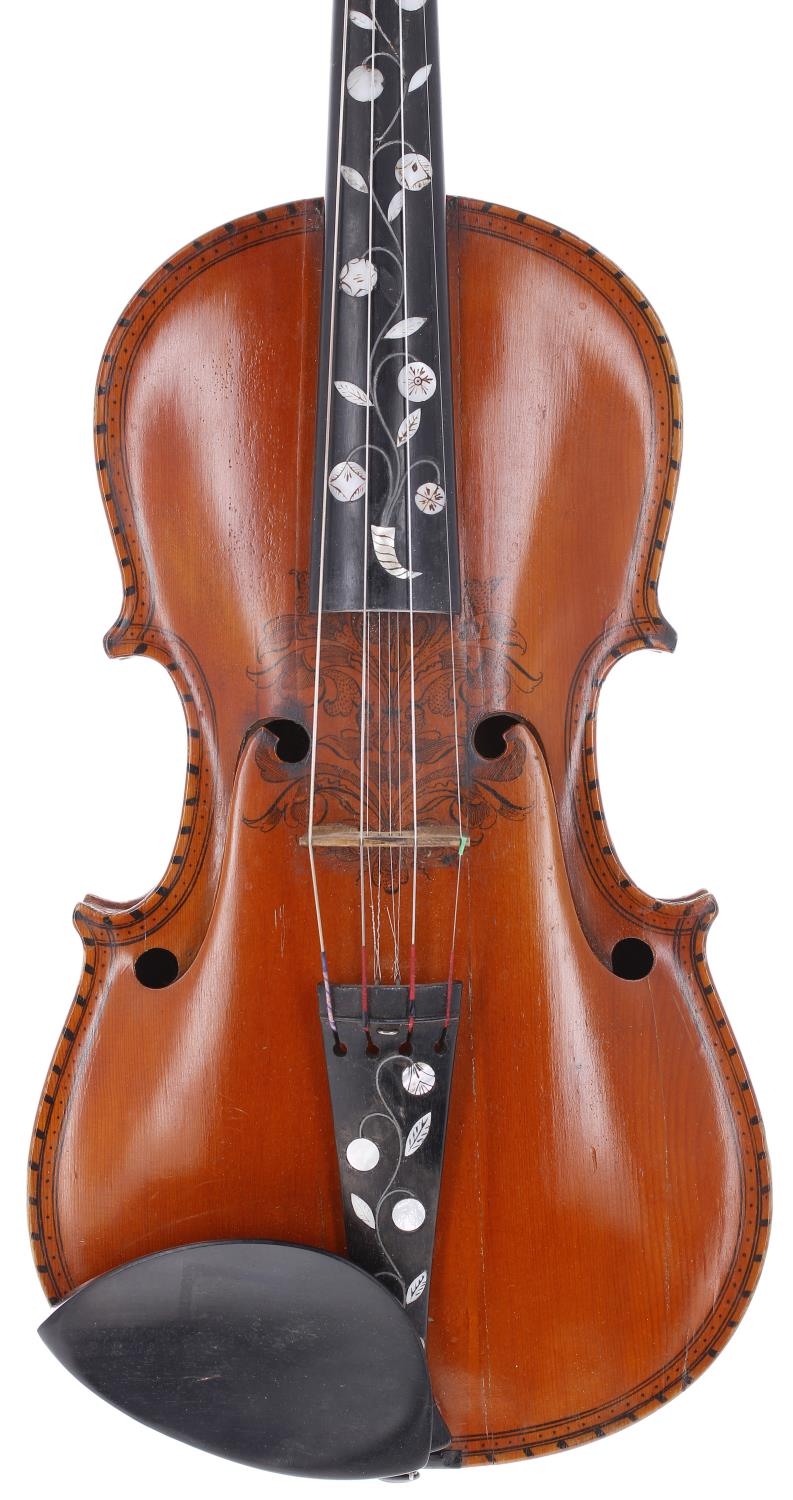 The Lord of the Rings interest - 'The Rohan Fiddle', an interesting antique Norwegian Hardanger