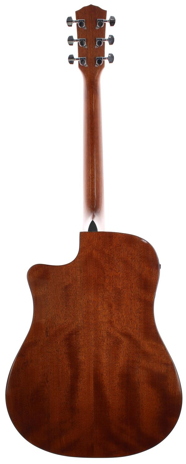 Fender CD-140 SCE electro-acoustic guitar, made in China, natural finish, Fender gig bag - Image 2 of 3