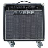 Rivera Pubster 25 guitar amplifier, made in USA, with foot switch