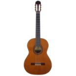 Manuel Raimundo No. 136 classical guitar; Back and sides: mahogany, minor surface marks; Top: