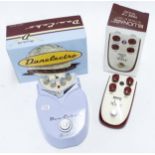 Danelectro Dan-Echo guitar pedal; together with a Billionaire by Danelectro Pride of Texas guitar