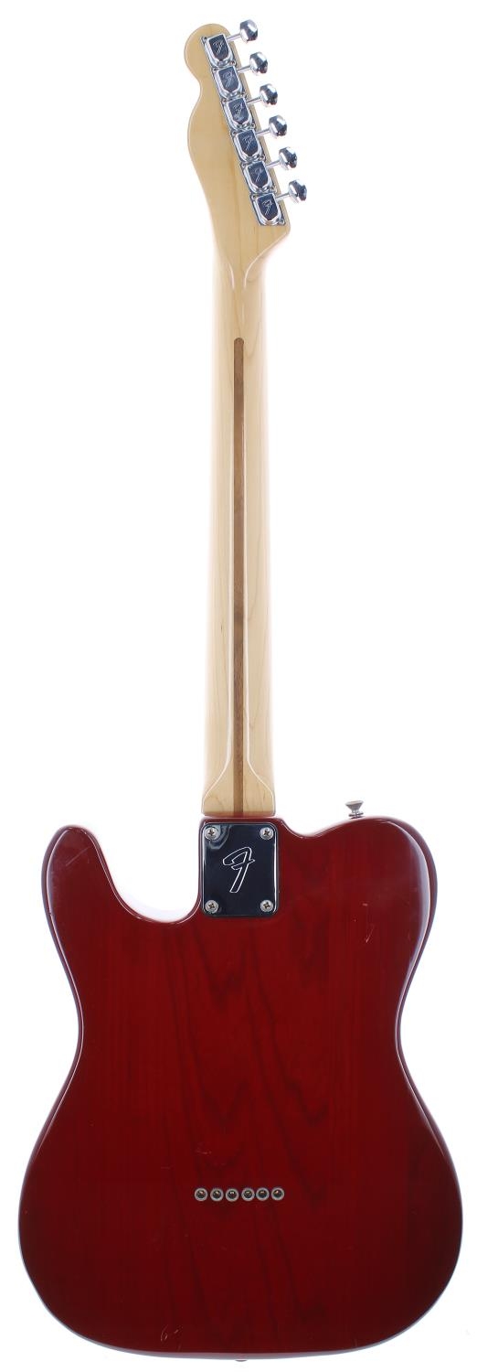 1981 Fender Telecaster electric guitar, made in USA, ser. no. S8xxxx4; Body: wine red finish, a - Image 2 of 3