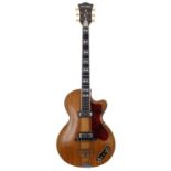 1960 Hofner Club 60 electric guitar, made in Germany, ser. no. 9xx; Body: blonde finish, a few minor