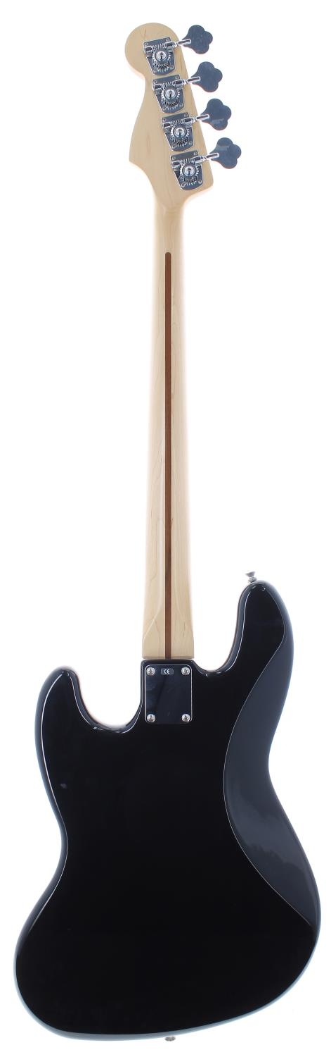 1999 Fender Jazz Bass fretless bass guitar, made in Mexico, ser. no. MN9xxxxx1; Body: black - Image 2 of 3