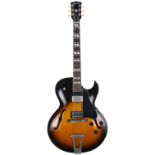 1996 Gibson ES-175 hollow body electric guitar, made in USA, ser. no. 9xxxxxx6; Body: sunburst