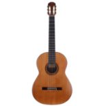 Classical guitar labelled 'Conde Hermanos...anno 1966...Madrid'; Back and sides: Indian rosewood,