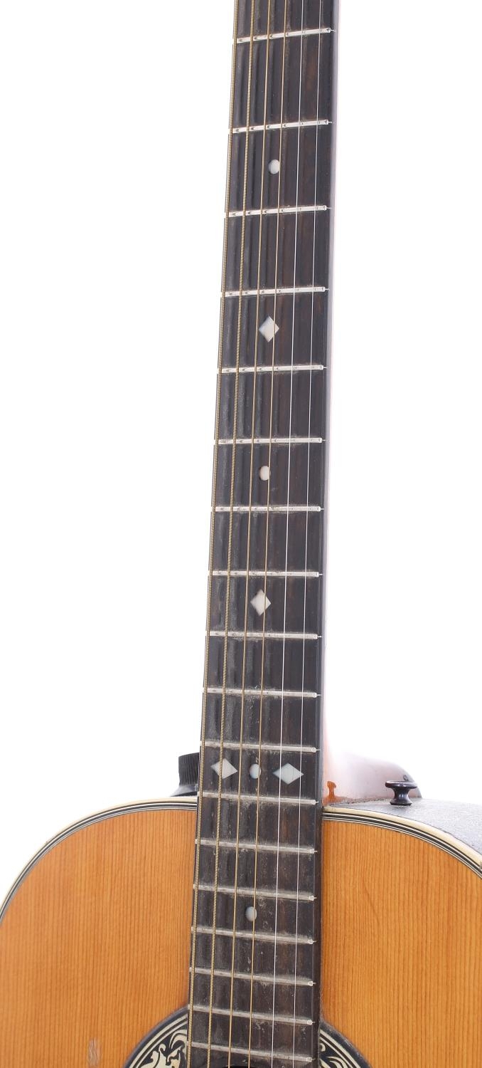 Cat Stevens - owned and stage played 1975 Ovation Folklore electro-acoustic guitar, made in USA, - Image 5 of 11