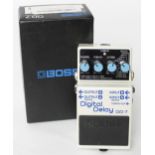 Boss DD-7 Digital Delay guitar pedal, boxed