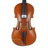 Dresden violin circa 1890, 14 1/16", 35.70cm