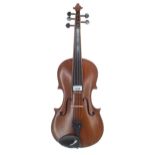Early 20th century German viola labelled Neuner & Hortsteiner..., 15 5/8", 39.70cm, case