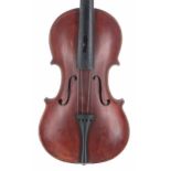Violin labelled Stefano Caponnetto, Catania-Via Petriera, 45, premiata fabbrica di Strumenti