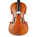 German violin circa 1900, 14 1/16", 35.70cm *This lot is subject to VAT at 20% on the hammer price