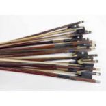 Bundle of violin bows