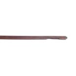 Old violin bow stick, unstamped, 35gm