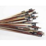 Bundle of violin bows