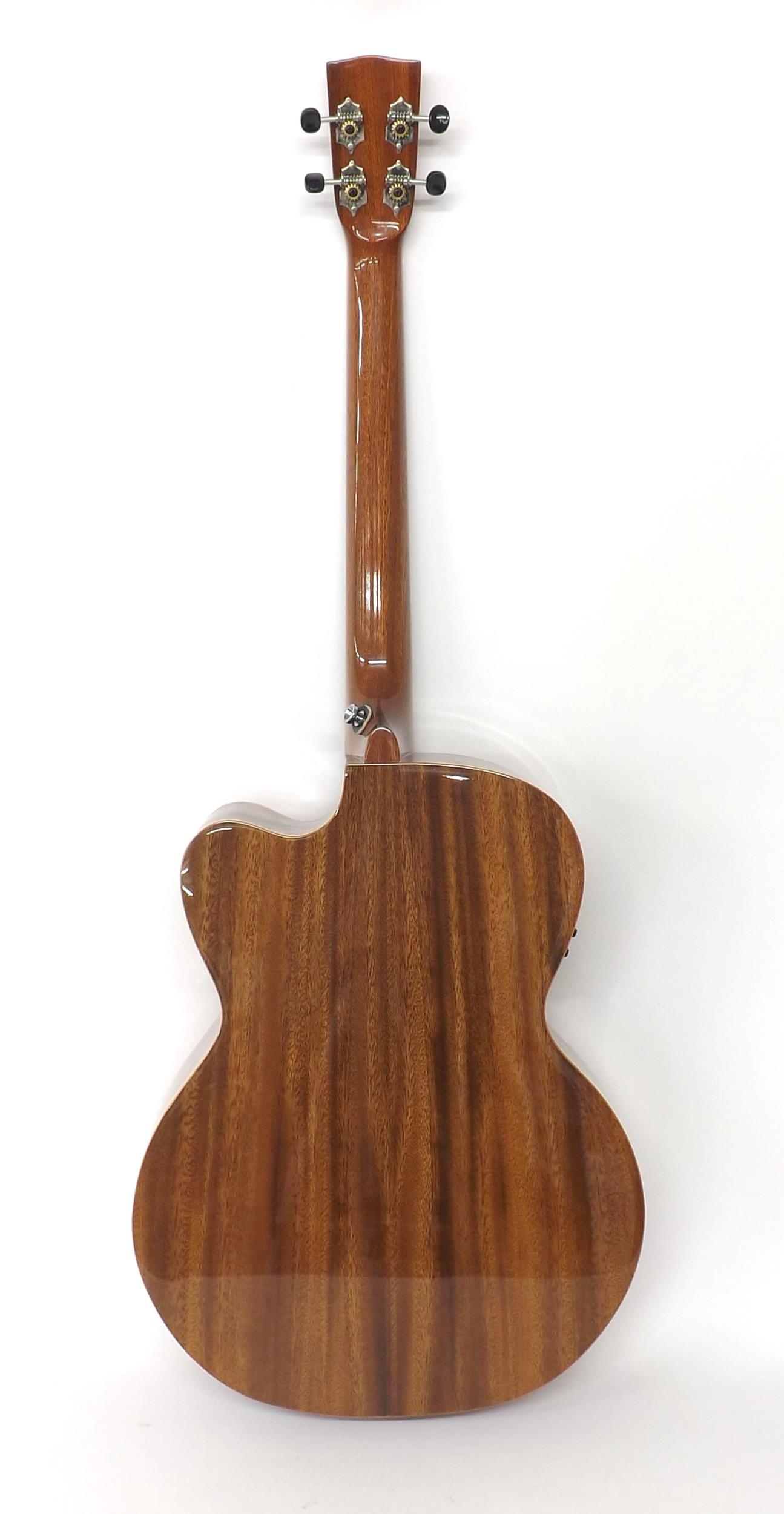 Contemporary classical guitar by and labelled Ashbury, model no: Lindisfarne, with cut-away shaped - Image 2 of 3
