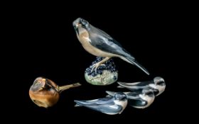 Collection of Porcelain Birds, including