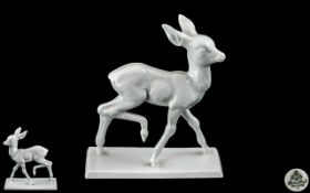 Rosenthal White Glazed Porcelain Figure