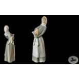 Lladro - Hand Painted Porcelain Figure '