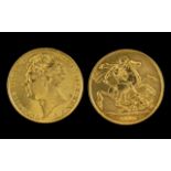 George IIII - 22ct Gold Double Sovereign - Date 1823.