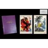 Salvador Dali 1904 - 1989 - A German Leather Bound Ltd Edition Set of ( 40 ) Biblia Sacra Prints by