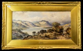 Edwin A. Penley ( British Artist ) 1826 - 1893 Landscape Painter Born In Suffolk In 1826, Died