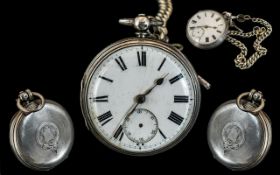 Antique Silver Pocket Watch.