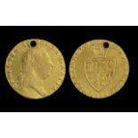 George III 22ct Gold - Half Guinea - Date 1798, London Mint.