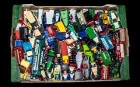 Large Collection of Die Cast Model Cars, including Matchbox, Corgi, Lledo, Days Gone, Guisval,
