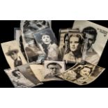 Autograph Interest - Early 20th Century Signed Photos of Movie Stars.