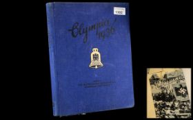 Olympic Games 1936: German Nazi Propagandist Publication, 'Olympia 1936 - Band 1 : Die Olympischen