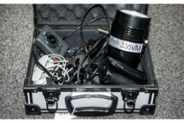 Box of Camera Accessories, Includes a Portaflash 336VM Standard,